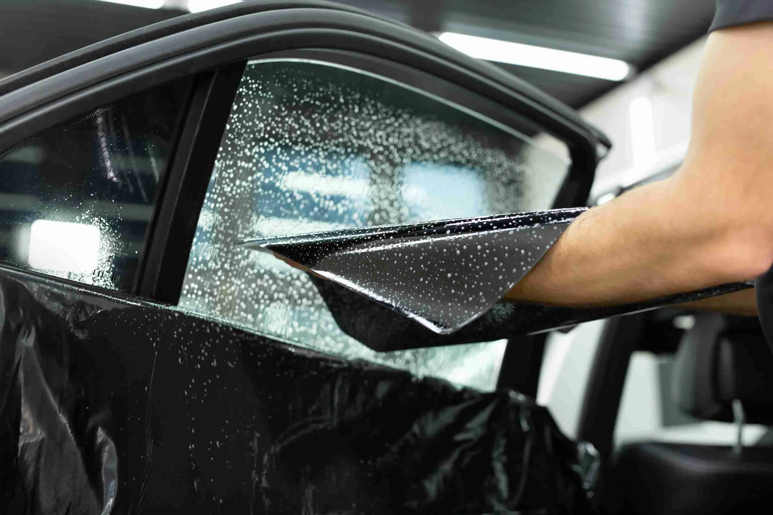 Window tinting service